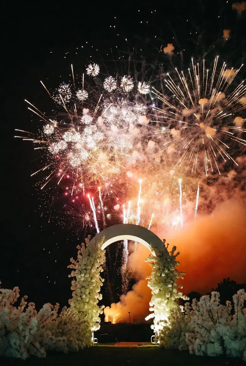 Hochzeitsfeuerwerk